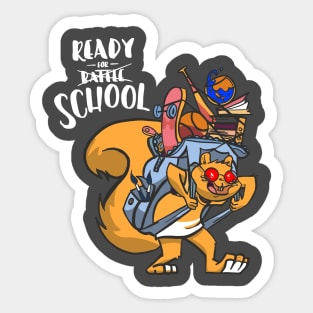 School shirts for teachers Sticker